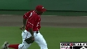 Morgan's running catch