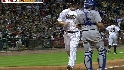 Michaels' RBI single
