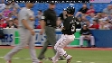 Hoffpauir's first Jays hit