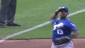 Callaspo flashes the leather