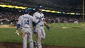 Dodgers' five-run fourth