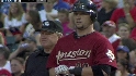Johnson's second RBI single