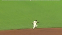 Renteria's leaping catch