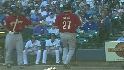 Blum scores on wild pitch