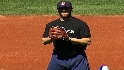 Pedroia takes grounders