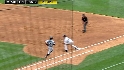 Pena's sharp fielding