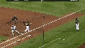 Rollins' strong throw