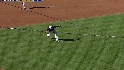 Zimmerman's strong throw