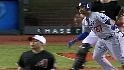 Dodgers' six-run inning