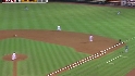 LaRoche's leaping grab