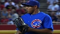 Marmol fans the side