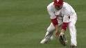 Victorino's shoestring catch