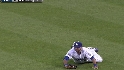 Ethier's tough grab