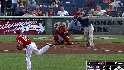 Latos' first homer