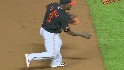 Tejada's barehanded stop