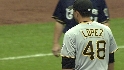Lopez escapes a jam