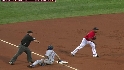 Patterson's strong throw