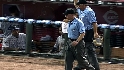 Olivo's homer is reviewed