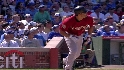 Feliz's solo home run