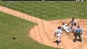 Castro scores on wild pitch