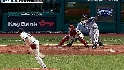 Upton's RBI double