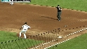 Cantu's barehanded play