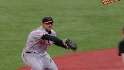 Markakis' tough catch