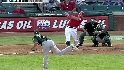 Moreland's first career hit