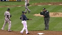 Paulino's strong throw