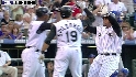 Olivo's three-run jack