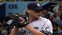 Wood's debut with the Yankees