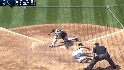 J. Hairston's two-run double