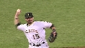 LaRoche flashes the leather