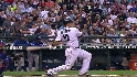 Moore's two-run homer