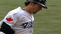 Arencibia on his big day