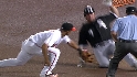 Markakis' strong throw