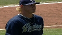 Latos' scoreless start