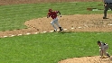 Borbon's RBI bunt single