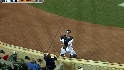 Mauer's great catch