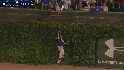 DeWitt nearly homers