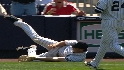 Teixeira's juggling catch