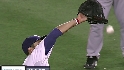 Loney stumbles over bag