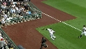 Alvarez's foul catch