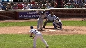 Heyward's solo homer