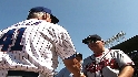 Piniella, Cox meet before game