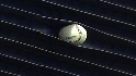 Ball stuck in scoreboard