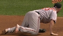 Wigginton's diving grab