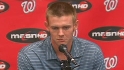 Strasburg on his elbow injury