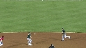 A's turn two