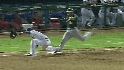 Kouzmanoff safe at first